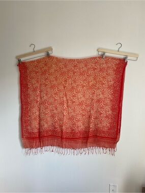 Lisa Curran Swim Silk Paisley Beach Wrap